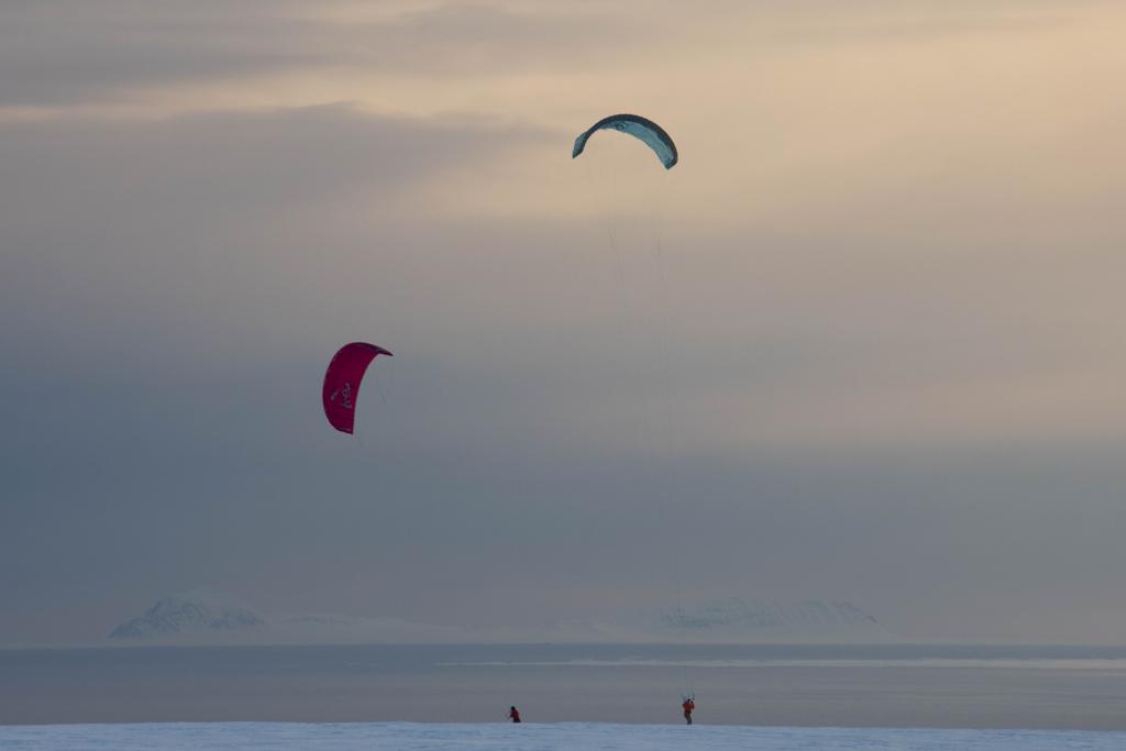 Kiting in the arctic