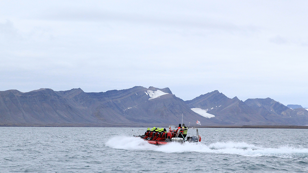 RIB-Boot Turen auf Spitzbergen