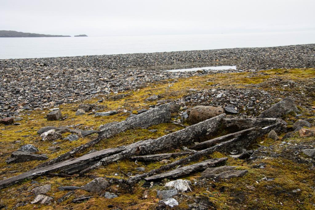 Walfänger Gräber auf Spitzbergen