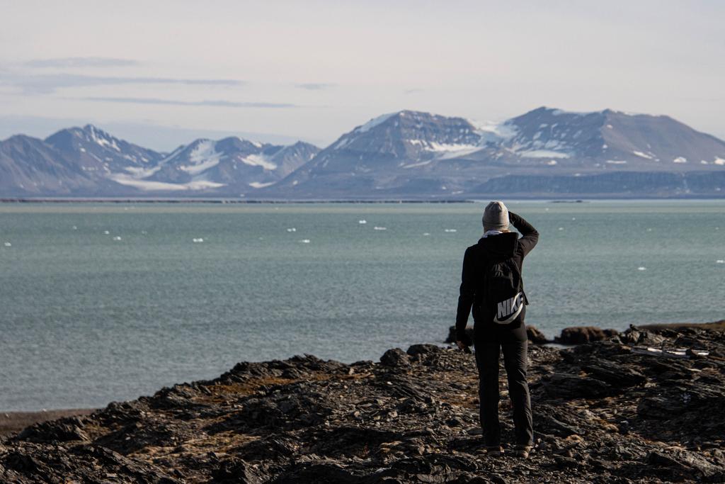 Wandern in der Arktis